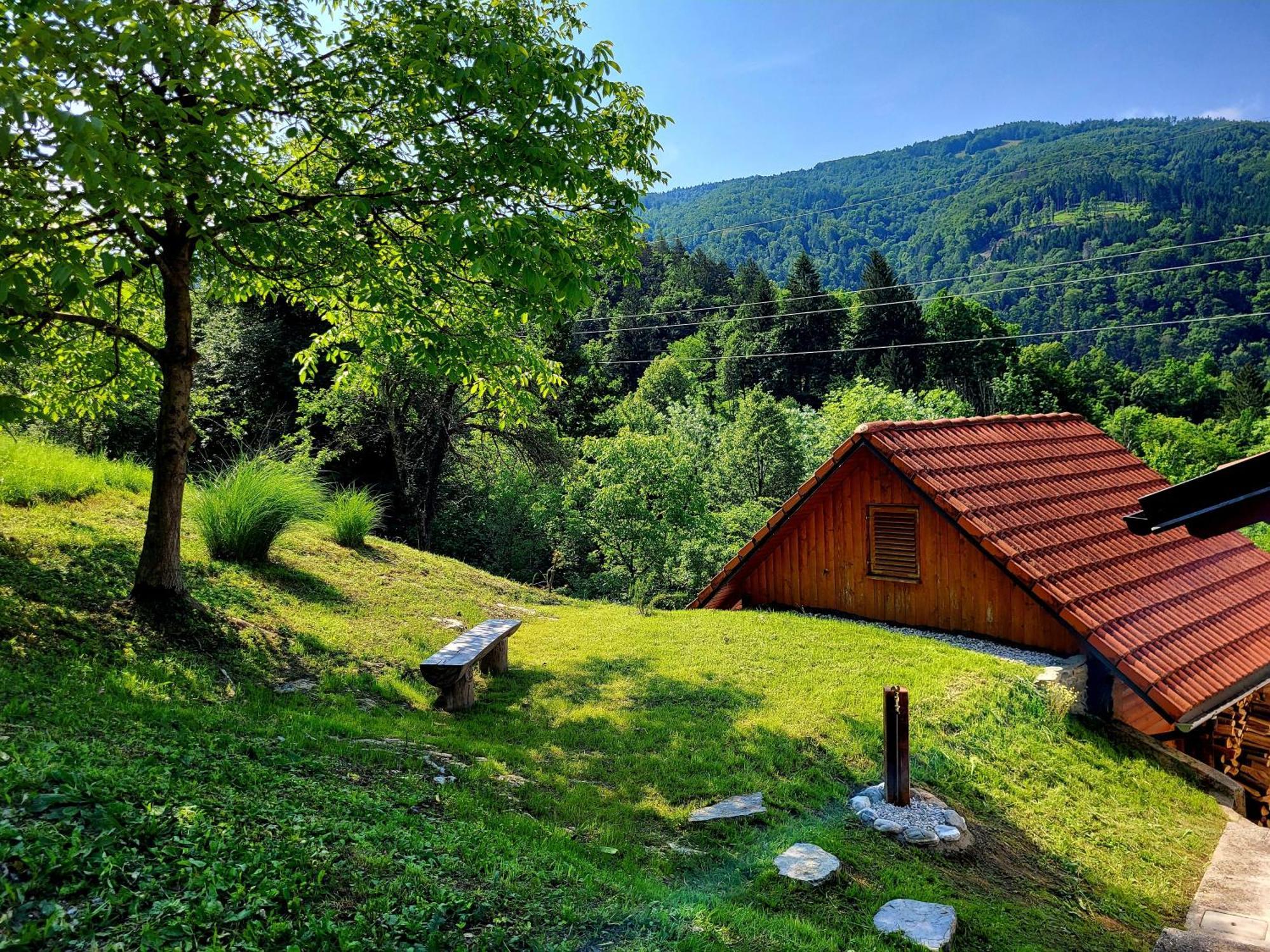 Cukova Bajta Villa Most Na Soci Luaran gambar