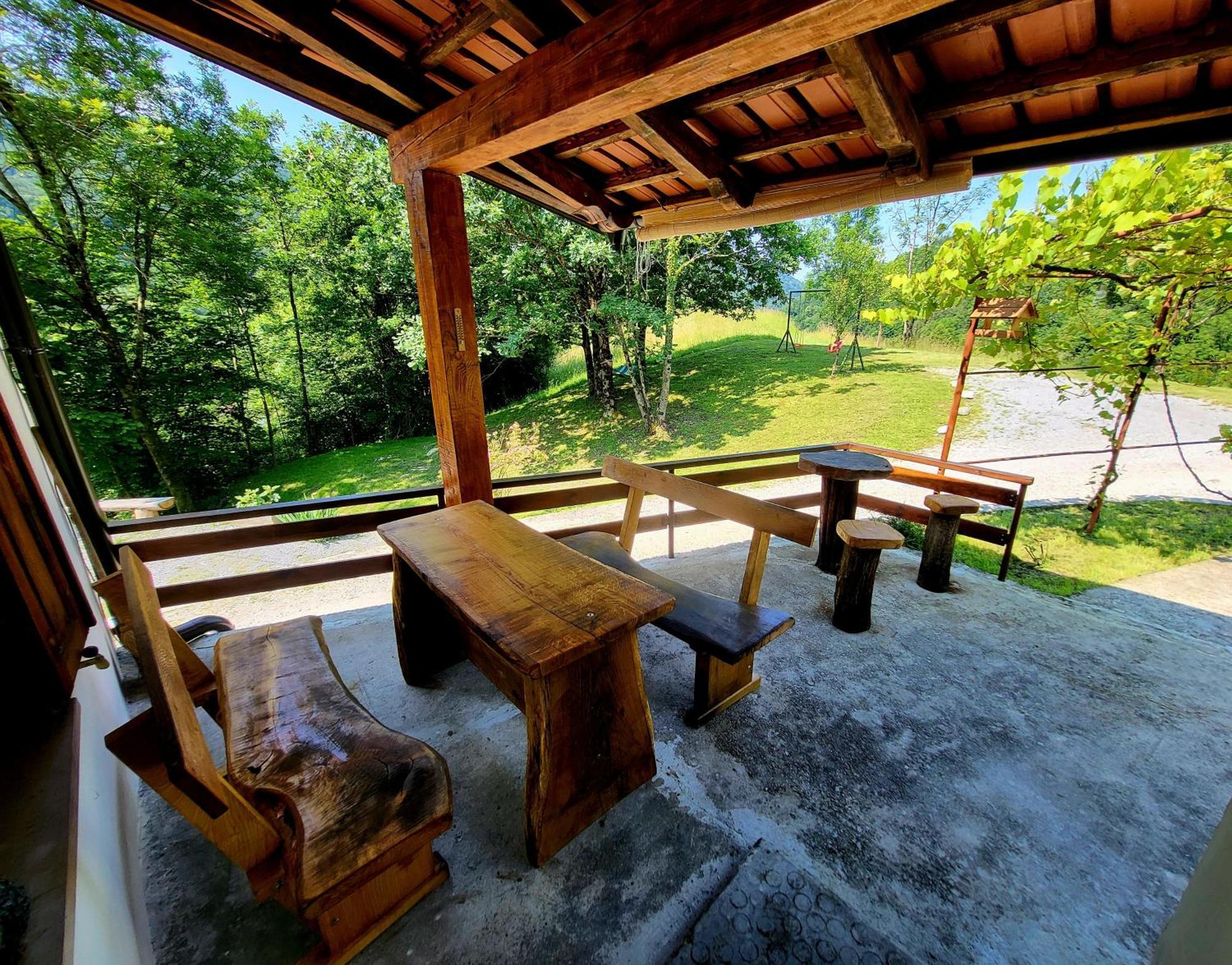 Cukova Bajta Villa Most Na Soci Luaran gambar