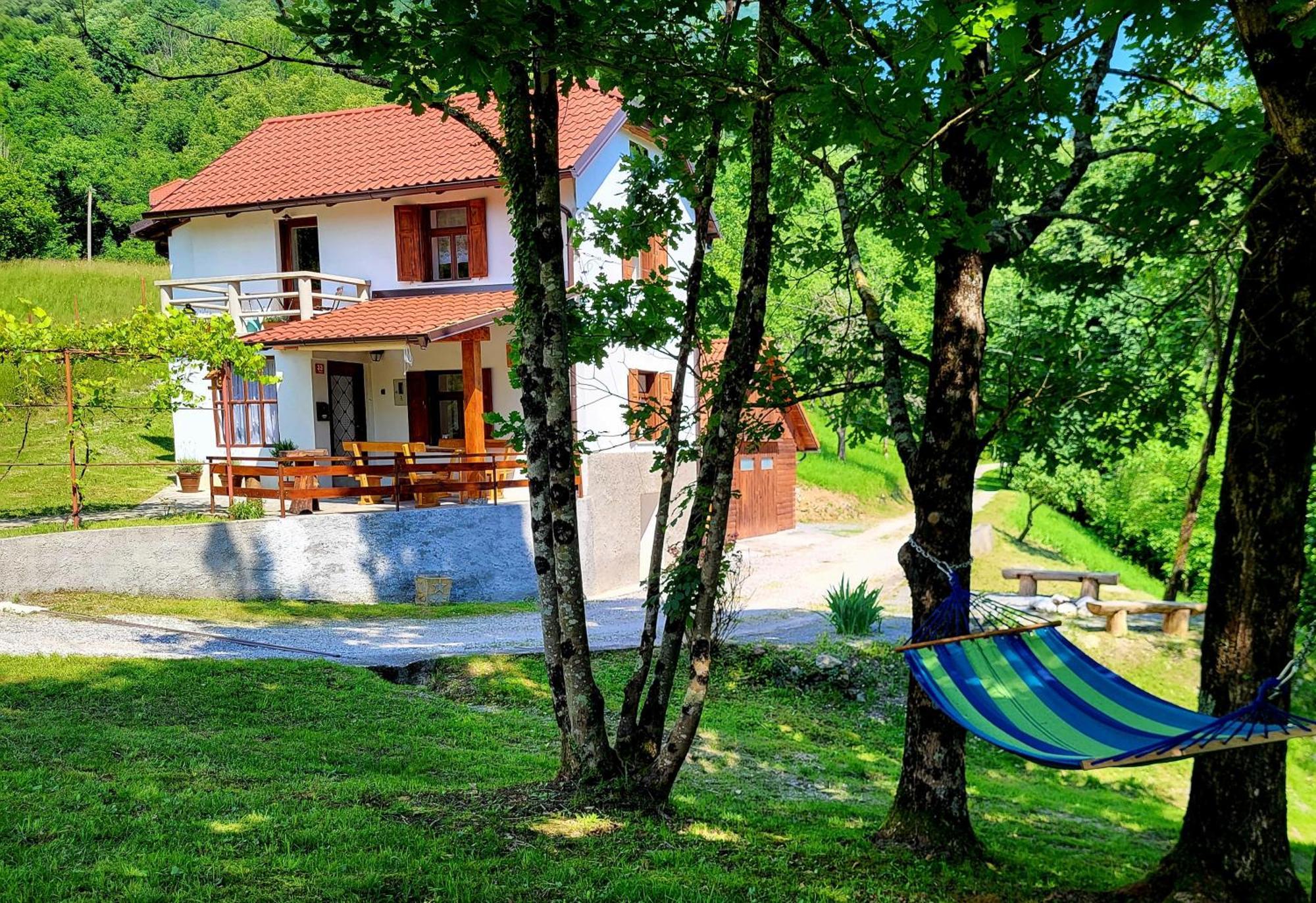 Cukova Bajta Villa Most Na Soci Luaran gambar
