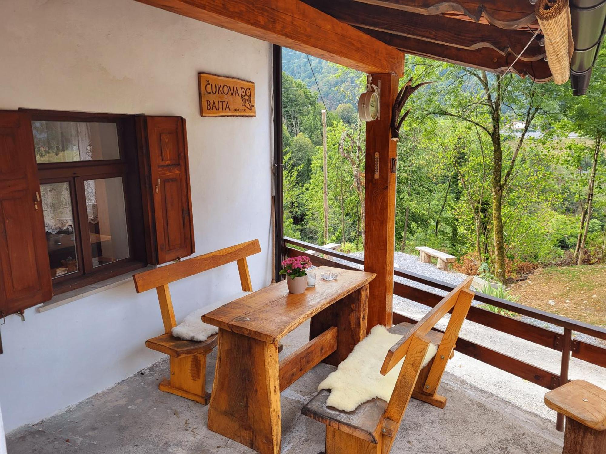 Cukova Bajta Villa Most Na Soci Luaran gambar